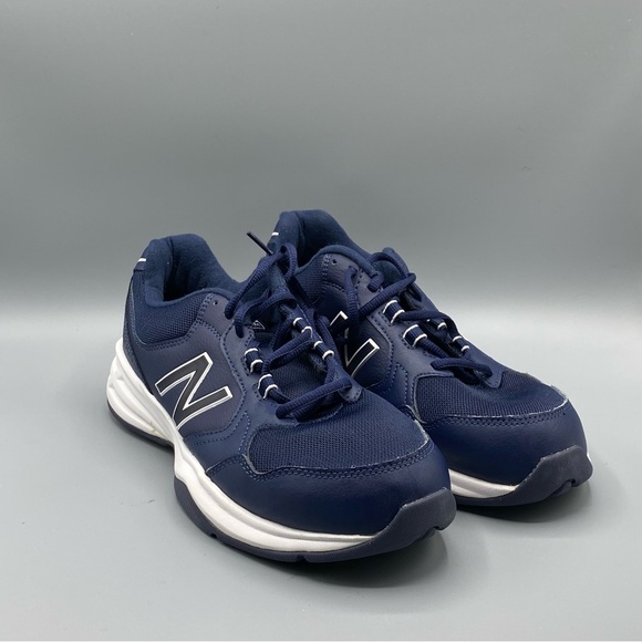 New Balance Mens Pigment/White 411 Athletic Walking Sneakers - Picture 4 of 4